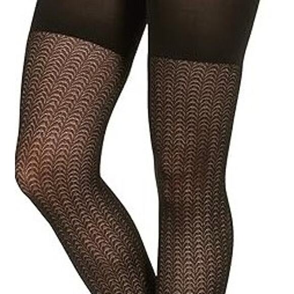 Spanx Assets Shaping Textured Tights Size 3 - Picture 2 of 7